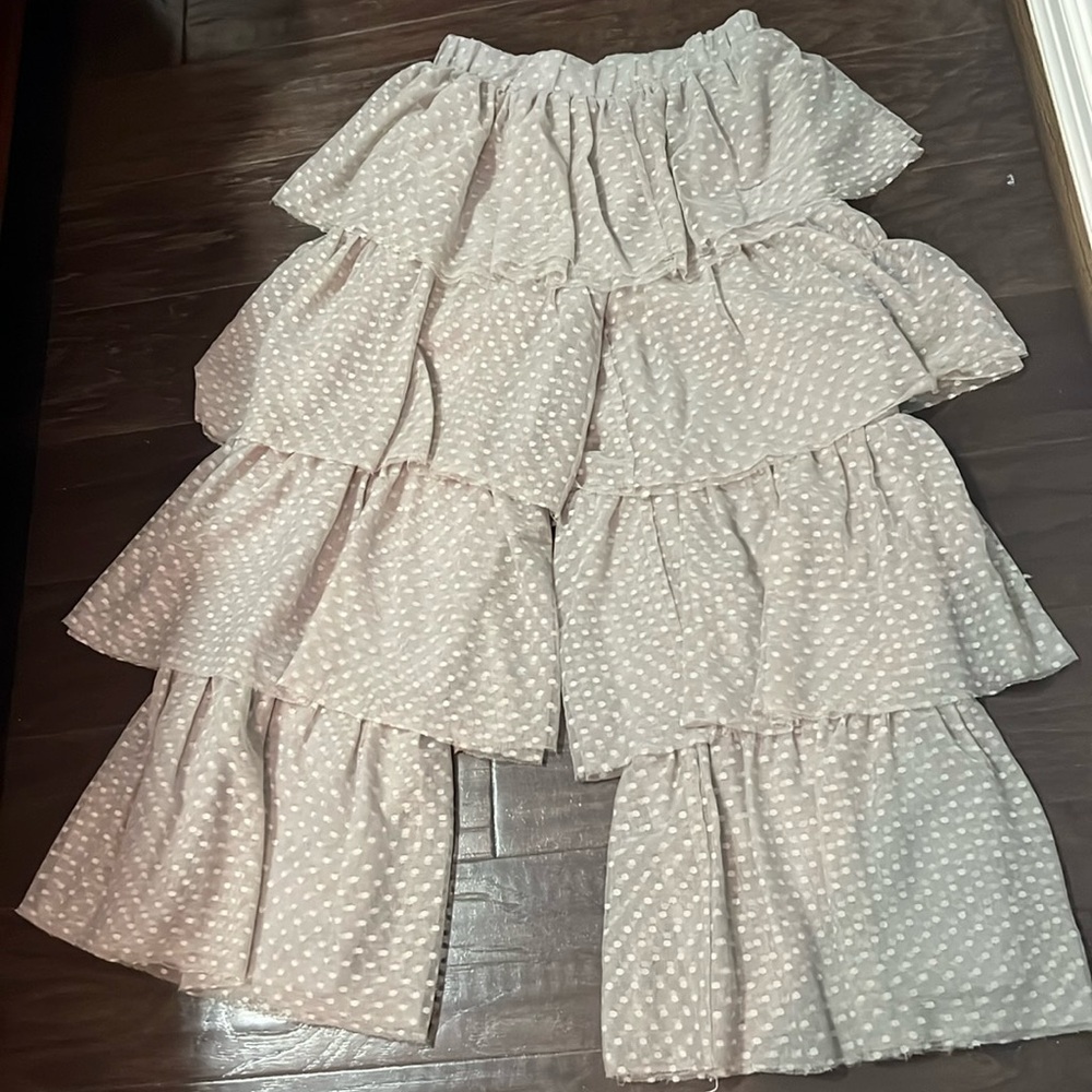 Janie and Jack x HFR 
Pant Grey 
Dots 
Wide Leg